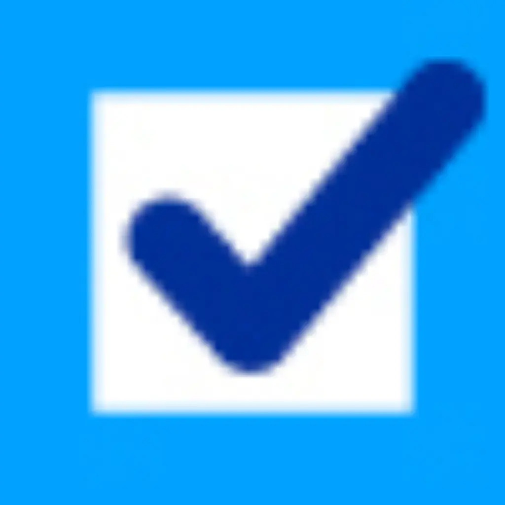 Checkmark.
