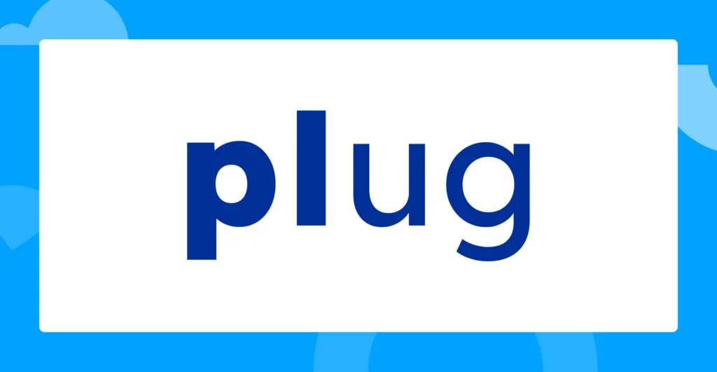 The word "plug."