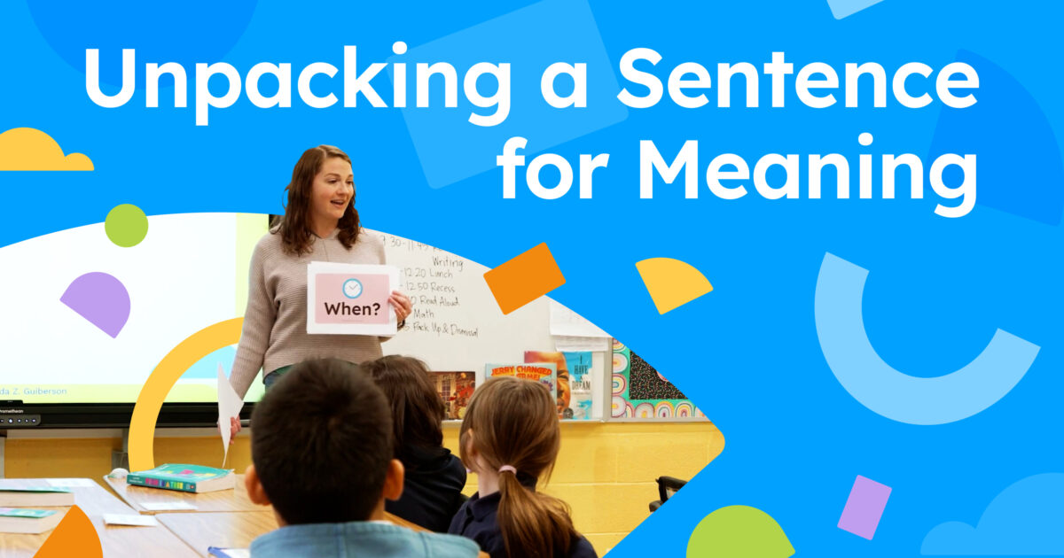 Reading Universe | Unpacking a Sentence for Meaning