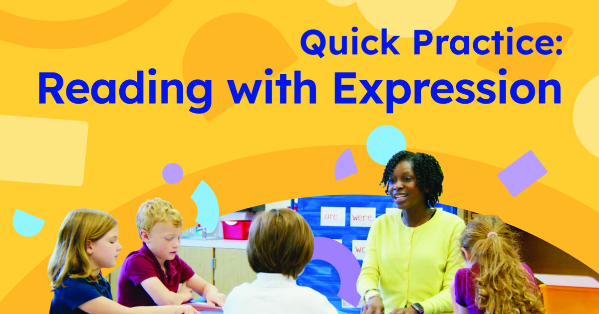 Reading Universe | Quick Practice: Reading with Expression