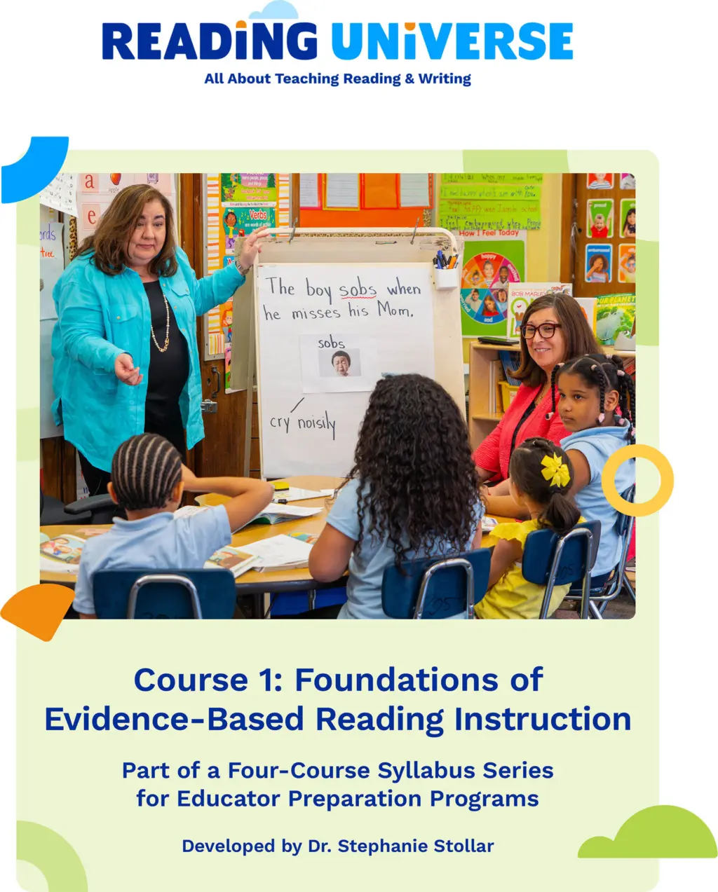 Course 01 foundations of evidence based reading instruction cover